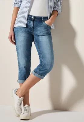 Cecil Style NOS Scarlett Light Blue light blue washed B378652