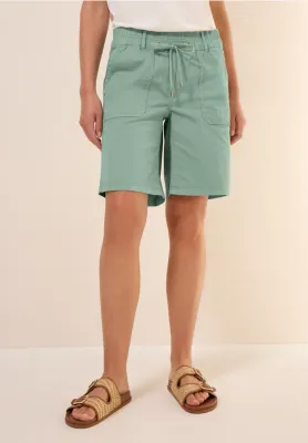Cecil NOS Style Tracey Shorts Washed matcha green B379222