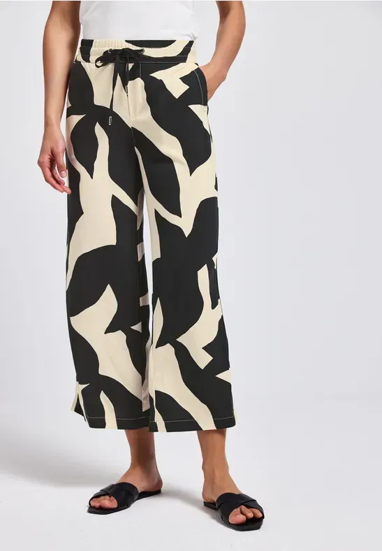 Street One Style LTD QR Emee PRINT HW Wid whale tail grey A379189