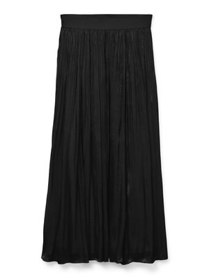 Vero Moda VMVIPS NW ANKLE SKIRT WVN CE GA Black 10328017
