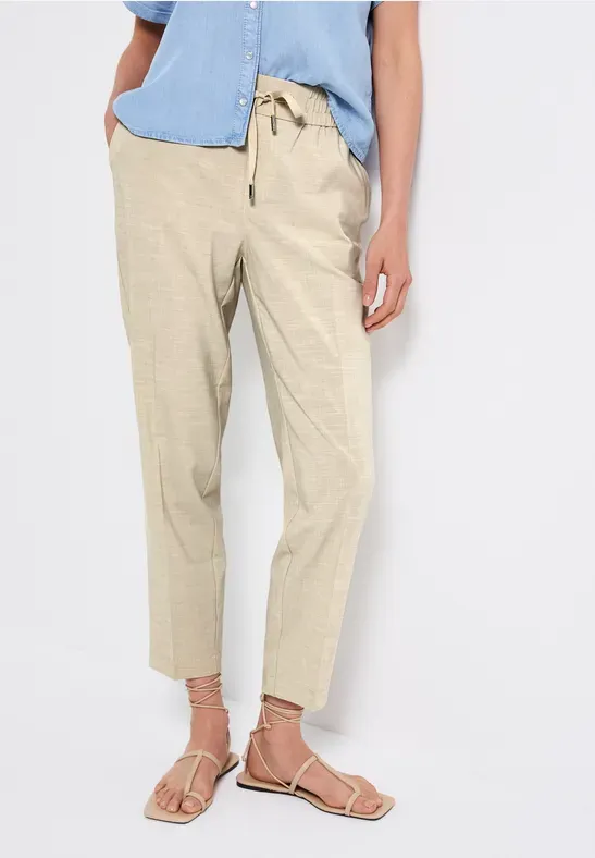 Street One Style_Bonny summer Melange coastal beige A379199