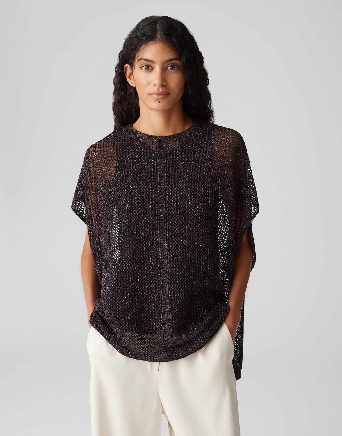 Opus Agoldi cape midnight brown 10289312304317