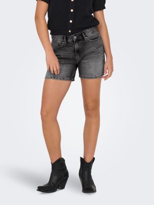 Only ONLELLA MW SHORTS TAI DNM Washed Black 15344962