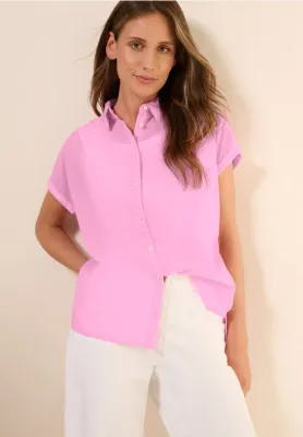 Cecil Solid Blouse cherry blossom pink B345724