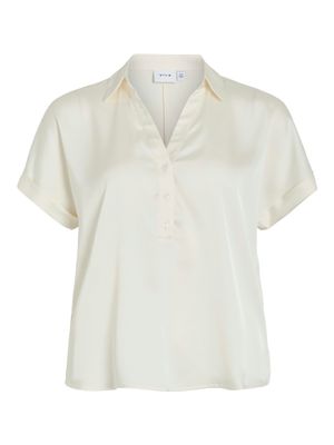 Vila VIENNA RAVENNA S/S TOP - NOOS Cloud Dancer 14107405