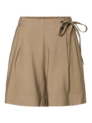 YAS YASARI HMW SHORTS Taupe Gray 26037630
