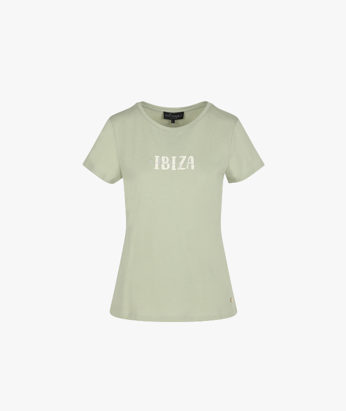 Elvira Collections T-shirt Ibiza Pistache E3 25-005