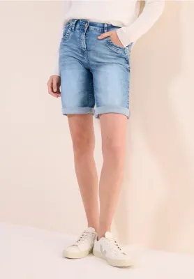 Cecil Style NOS Scarlett Shorts Ligh authentic used wash B378656