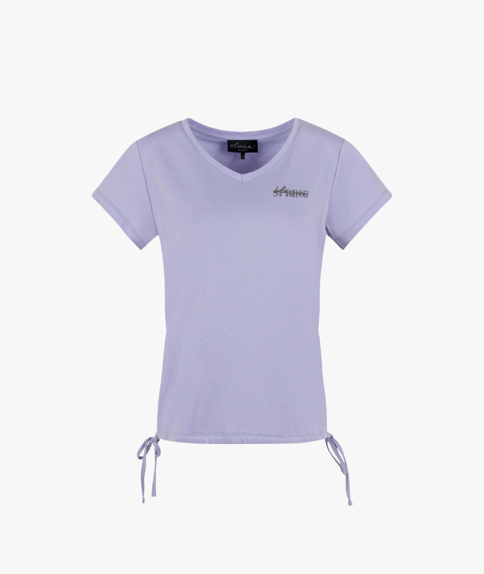 Elvira T-shirt Blossom Lila E2 25-017