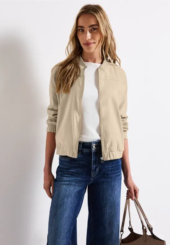 Street One P_LTD QR Blouson Solid Summer coastal beige A212694