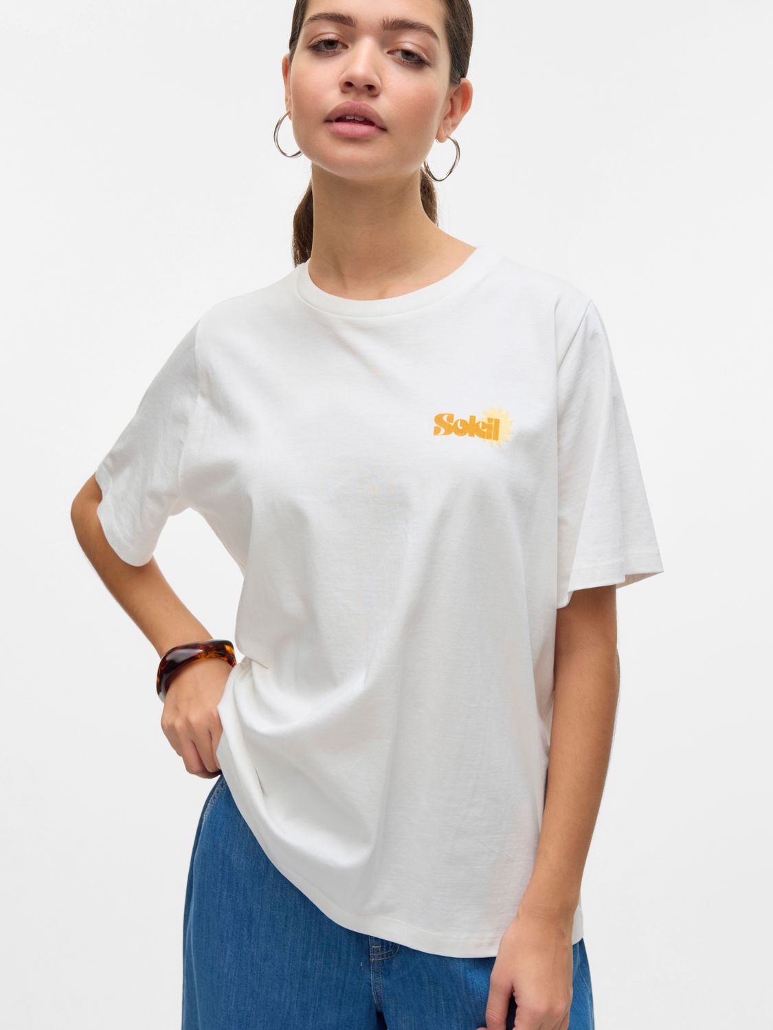 Vero Moda VMDORIS CATY SS TOP BOX JRS GA 175598004 10329468