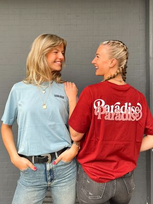 Vero Moda VMDORIS CATY SS TOP BOX JRS GA Syrah/PARADISE 10329468