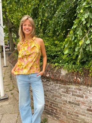 YAS YASMARINNA SL TOP S. French Vanilla/Marinna print 26038348