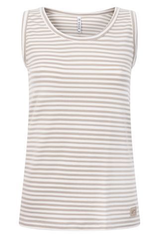 Zoso Print top sand/white 253Jaimy