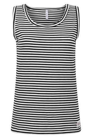 Zoso Print top black-white 253Jaimy