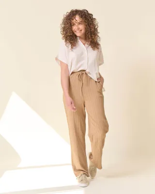 FOS Amsterdam Broek Camel Rikki 6998