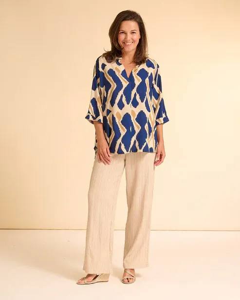 FOS Amsterdam Broek Beige Rikki 6998