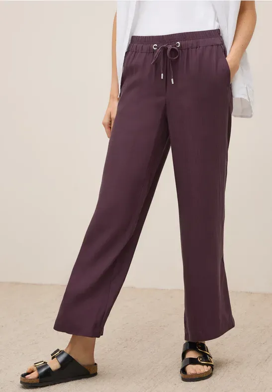 Cecil Style Neele Fine Structure mulberry red B379534