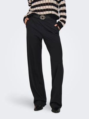 Only ONLPOPTRASH LIFE MW STRAIGHT PNT NO: Black 15341829