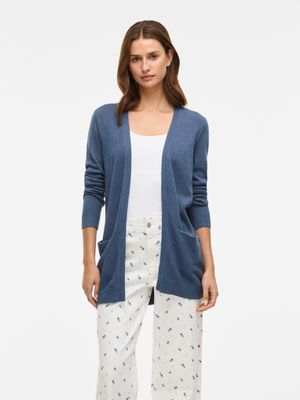 Vila VIRIL OPEN L/S KNIT CARDIGAN - NOOS Vintage Indigo/DARK 14044041