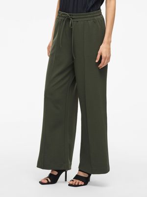Vila VICLUA HW WIDE PANTS-NOOS Deep Depths 14095436