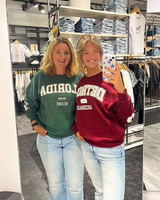 Only ONLVICTORY L/S O-NECK FIT SWT Pineneedle/Florida (bright whi 15362900