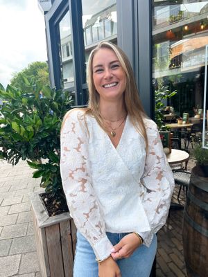 Freebird Blouse Off-white Bianca