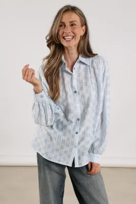 Nukus Fenne Blouse Ice NKF02028