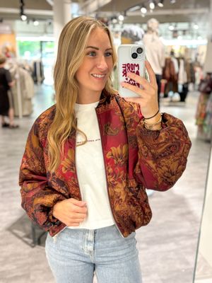 Amaya Amsterdam Jacket Multi print Faith