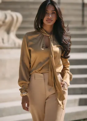 Freebird Blouse Rich gold Bodille