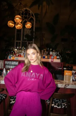 Studio Amaya Sweater Fuchsia Freya