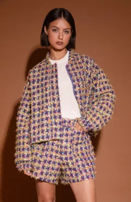 Studio Amaya Jacket Multi print Fleur