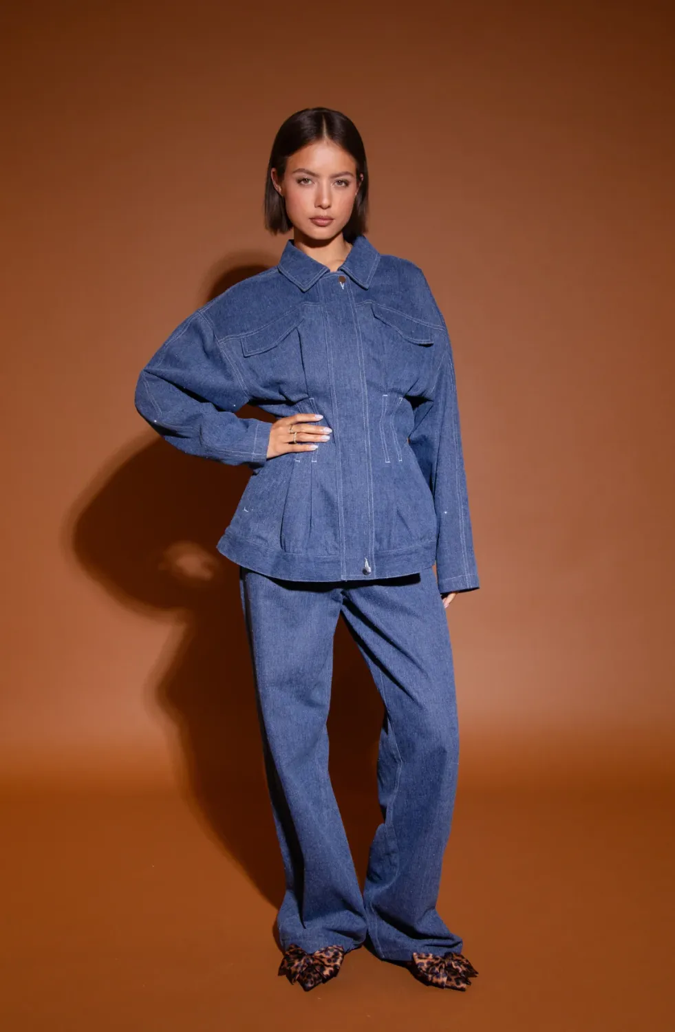 Studio Amaya Pants Blue Mies