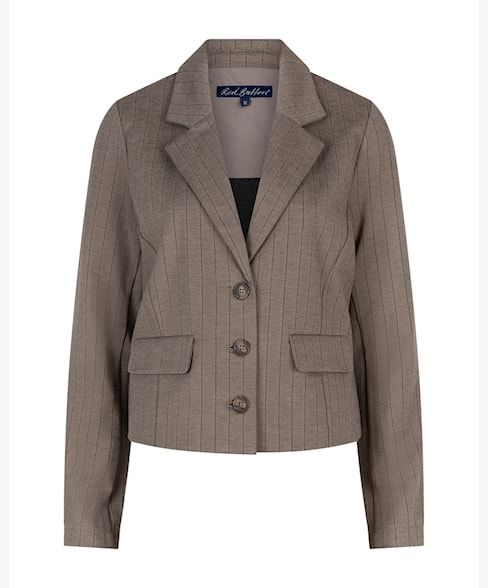 Red Button Skipper Punta Pinstripe Warm Taupe SRB4623
