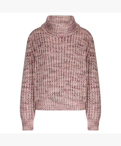 Red Button Cocoon multi sweater Ruby SRB4741