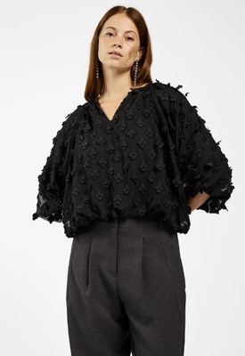 Aaiko DELANY FLOWER PES 508 BLACK DELANY FLOWER PES 50