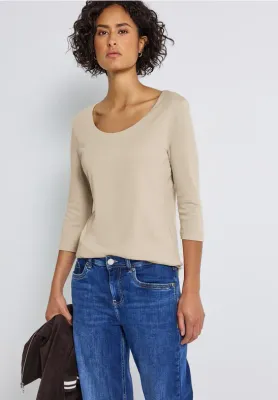 Street One Style QR Pania cotton beige A317588