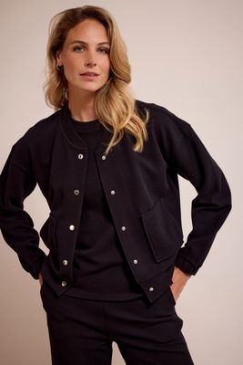 Tramontana Structured Bomber Black E01-17-801