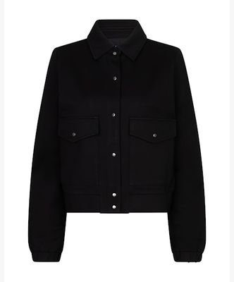 Red Button Bomber JKT Punta black SRB4673