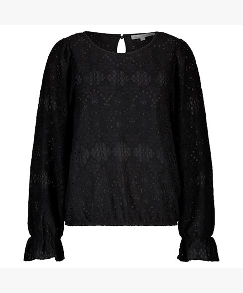 Red Button Top Ajour black SRB4645