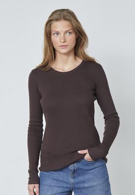 Sisters Point Longsleeve T-shirt D. Chocolate 15797 EIKE-LS