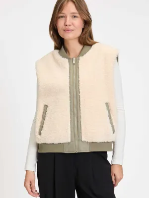 Covered Bodywarmer Brindle L70053CO04 TERRY