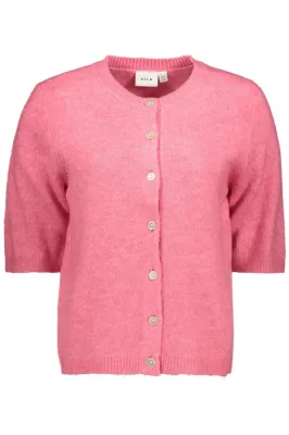 Vila VIDAINTY O-NECK 2/4 KNIT CARDIGAN/1 Sangria Sunset/Melan 14108837