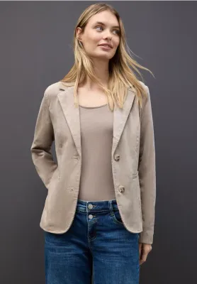 Street One LTD QR Corduroy Blazer morning beige A212793