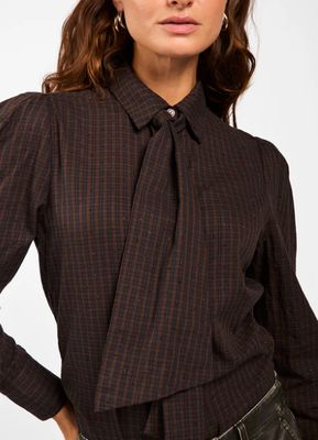Aaiko JANESSE TIE CHECK PES 525 PINECONE JANESSE TIE CHECK PE