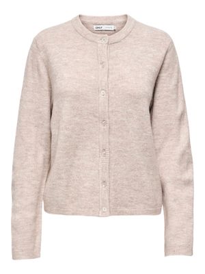 Only ONLSIMONI L/S O-NECK CARDIGAN KNT N: Pumice Stone/MELANGE 15368980