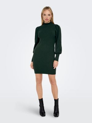 Only ONLKATIA LIFE L/S DRESS KNT NOOS June Bug 15232502