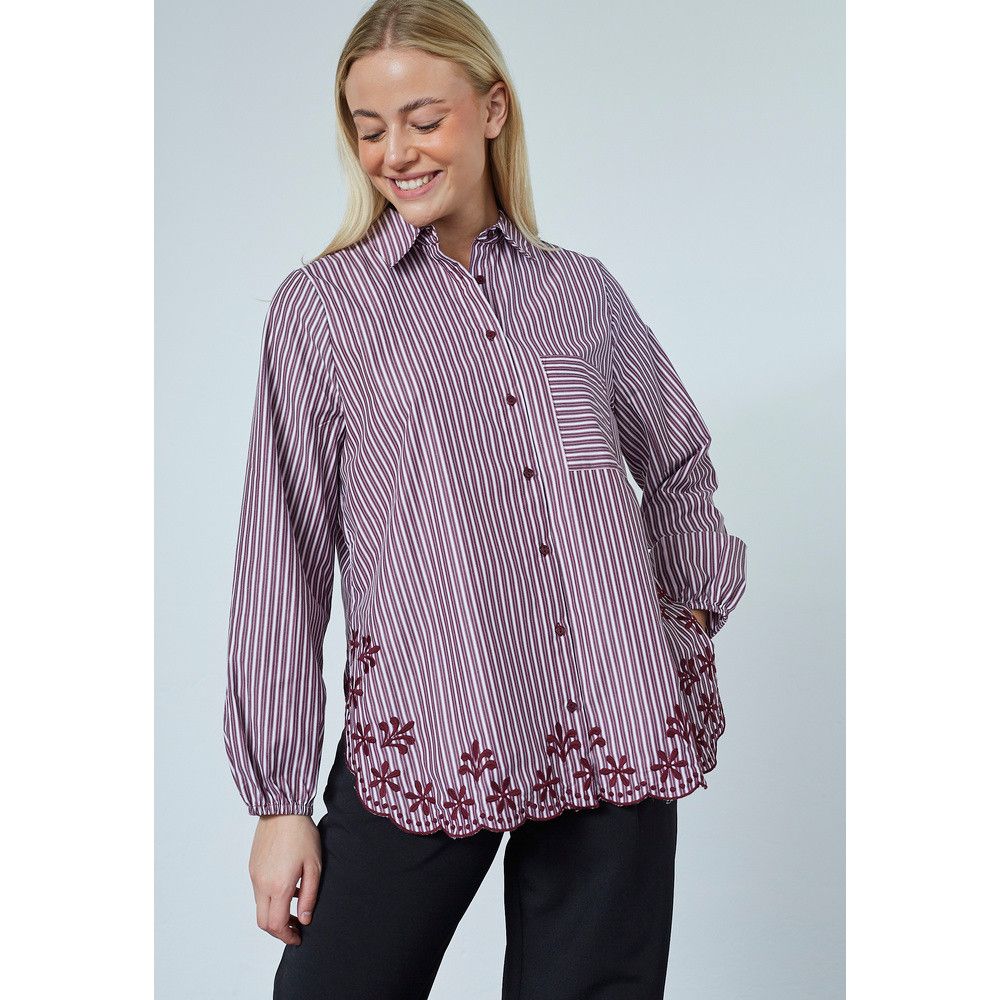 Sisters Point Blouse Pink/Bordeaux ISTEA-SH1