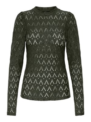 Only ONLCATTLEYA LIFE L/S TOP JRS Rosin 15356017