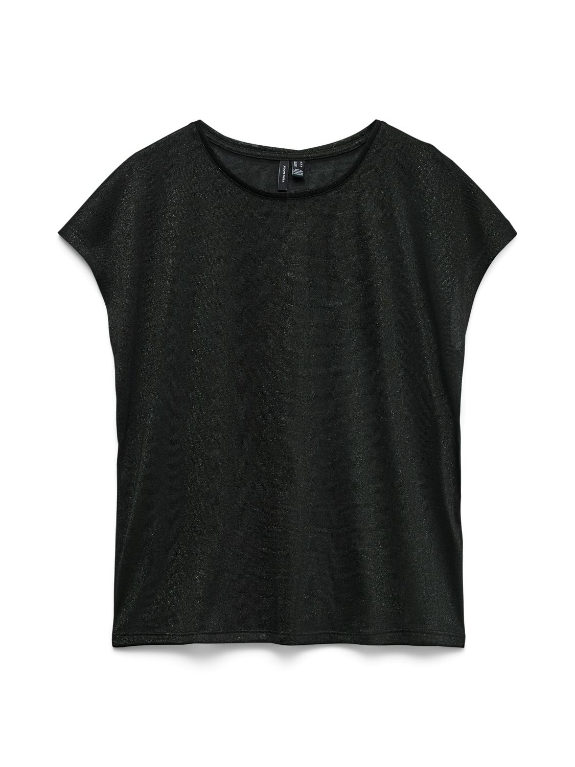 Vero Moda VMSARAH AVA SS TOP JRS NOOS Black/SILVER LUREX 10319988